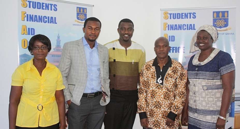 John Dumelo Foundation Gives Scholarship To University Of Ghana Students