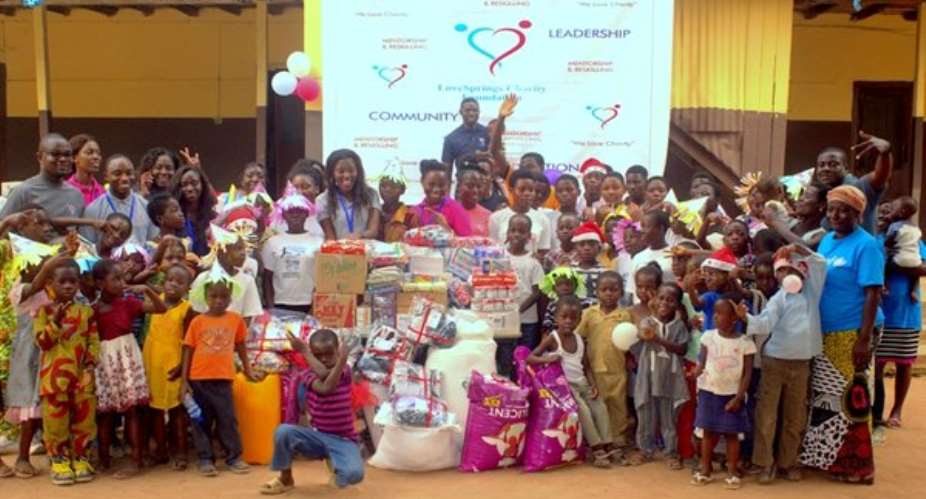 LoveSprings Charity Foundation brings love to orphans at Rising Star