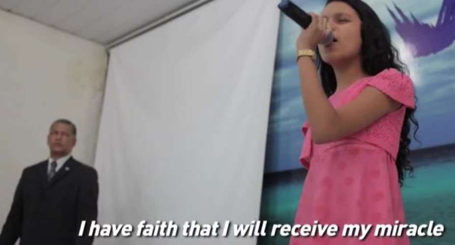 Video: Meet 8-year old miracle working, Brazilian girl