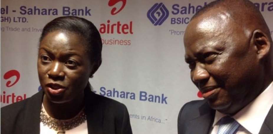 Airtel Ghana signs agreement with Sahel Sahara Bank