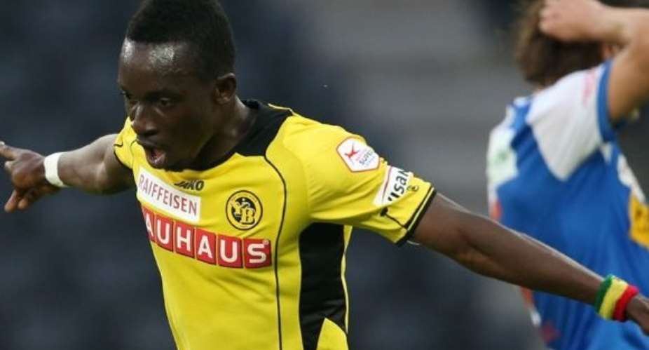 Samuel Afum headed the opener for Young Boys at Basel