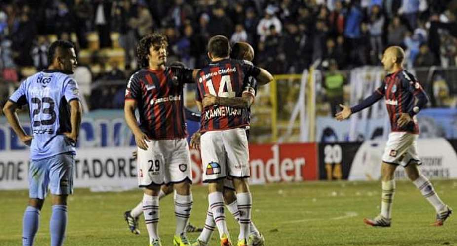 Bolivar 1 San Lorenzo 0 agg 1-5: Visitors advance to maiden Copa Libertadores final