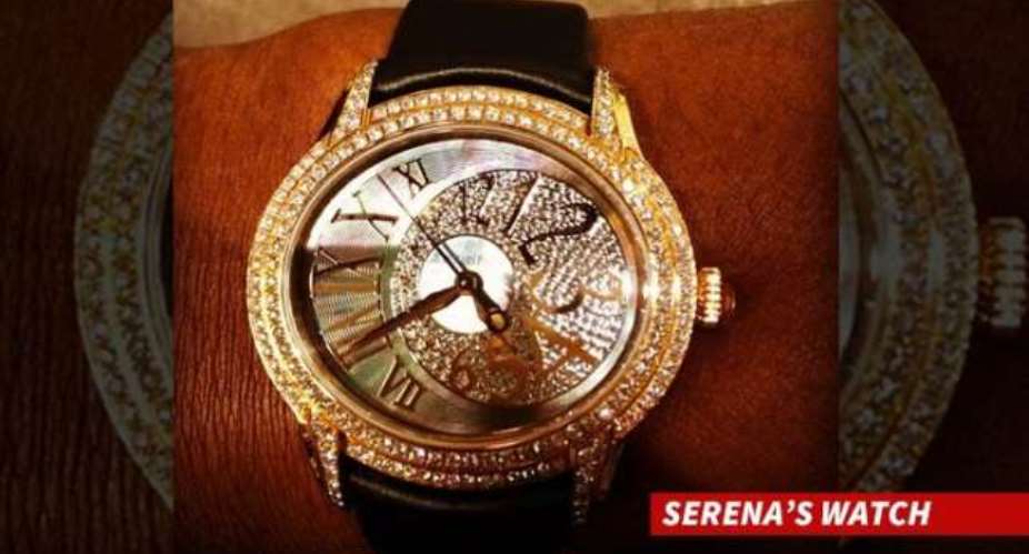 What time is it? Check out Serena Williams' 75,000 watch with 323 diamonds