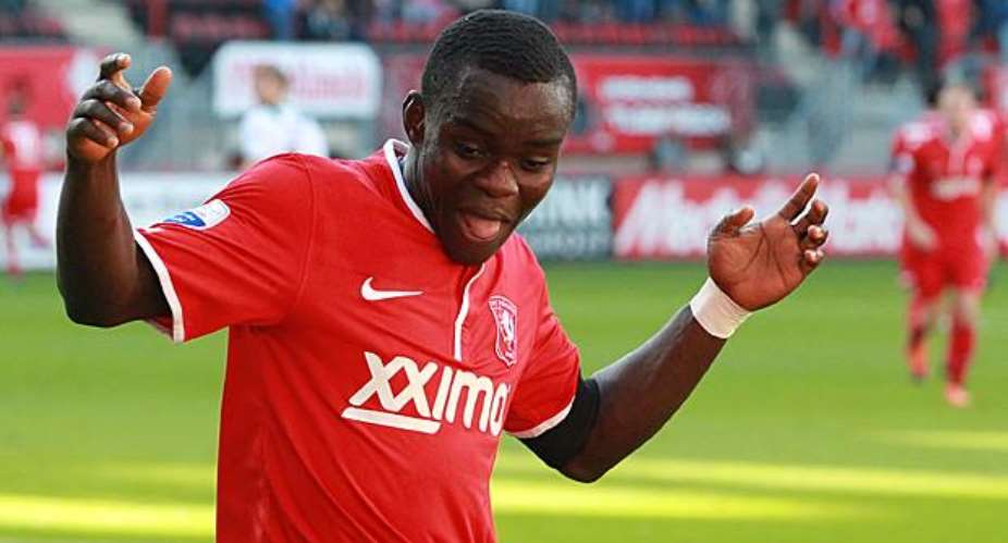 Ghana whizkid Shadrach Eghan scored a double in FC Twente8217;s 5-0 win