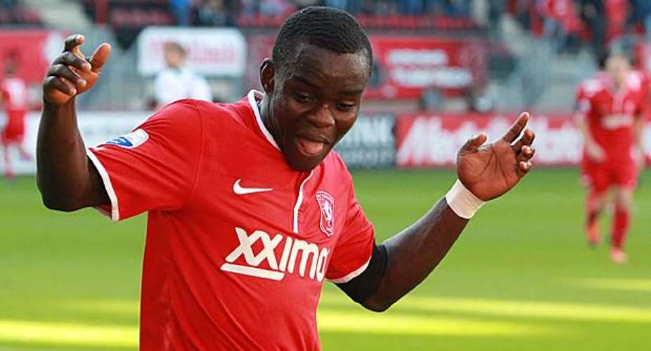 Ghana whizkid Shadrach Eghan scored a double in FC Twente’s 5-0 win
