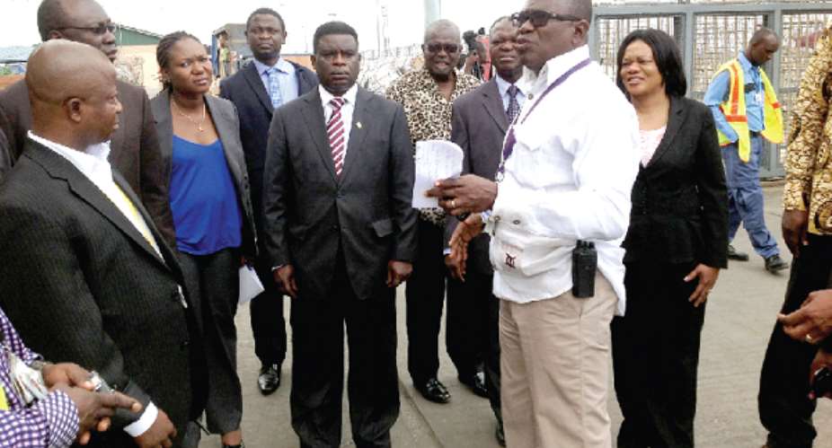 Shippers Governing Council tours cargo village