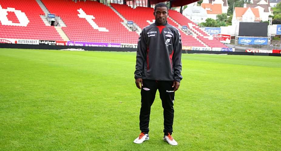 Liberty Professionals midfielder Kennedy Ashia during his days with SK Brann