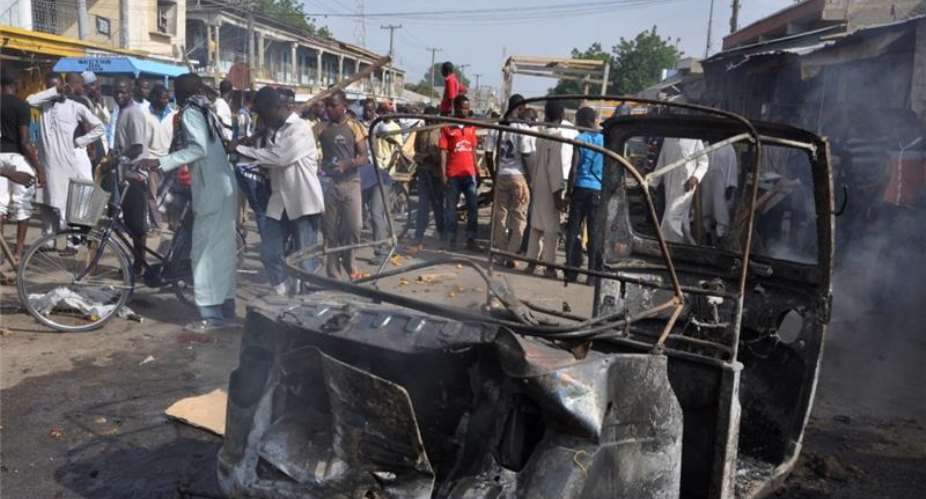 Tens killed in Nigeria suicide bombing