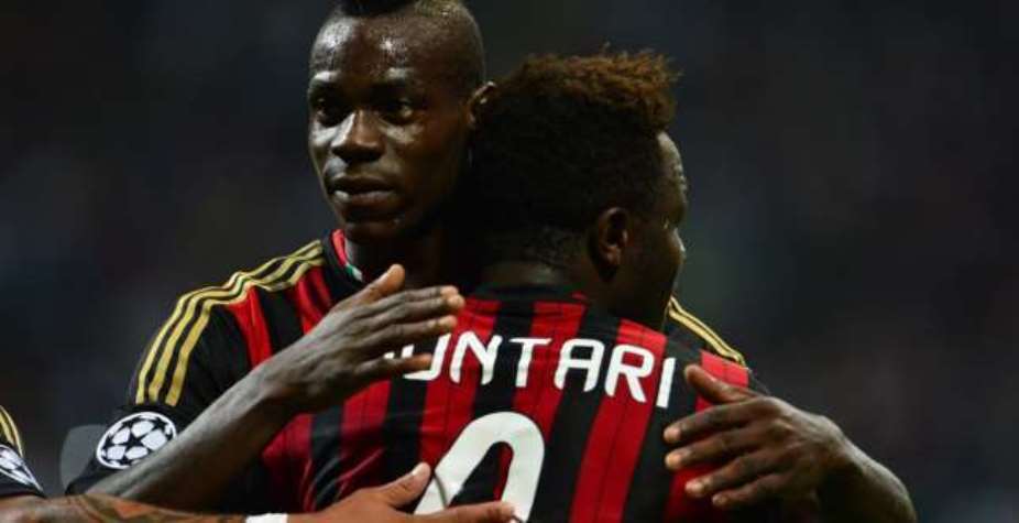 Muntari reveals: Why Balotelli didn't play for Ghana