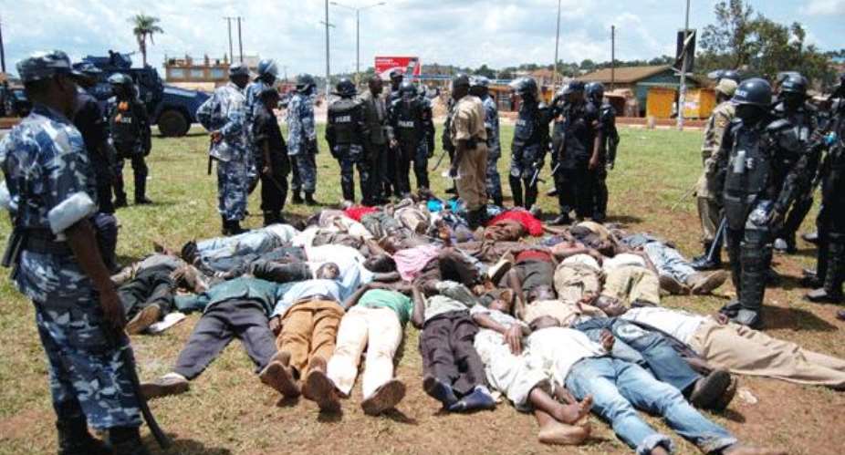 Is Dr. Besigye under house arrest?