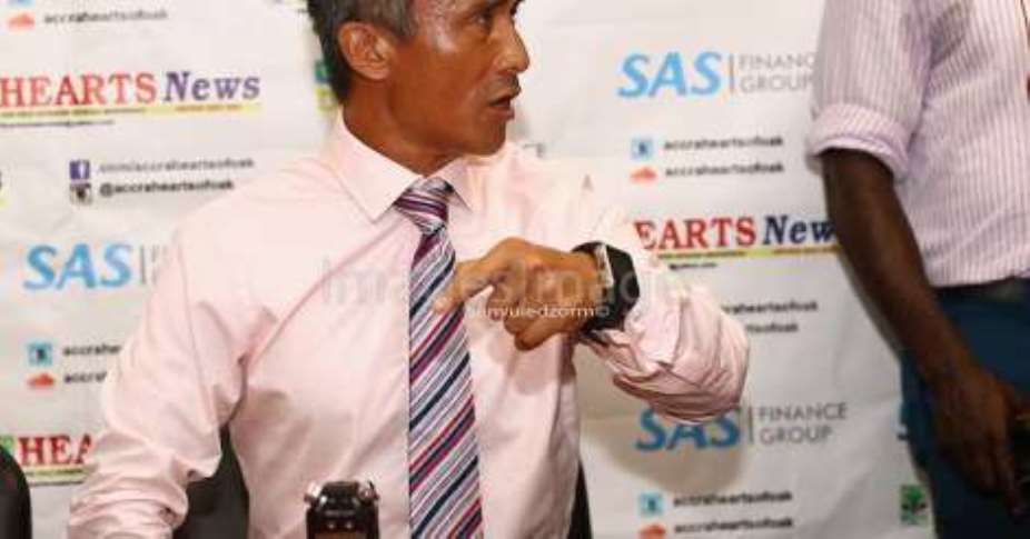 Hearts of Oak: Kenichi Yatsuhashi stormed out of his press conference after defeat