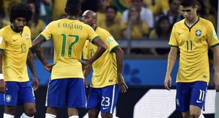 Brazil humiliated in a 1-7 score line by Germany