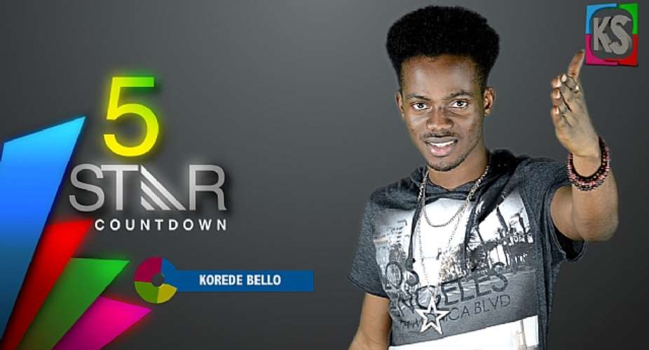 Korede Bello On Kazoo Sounds Top 5 Star Countdown