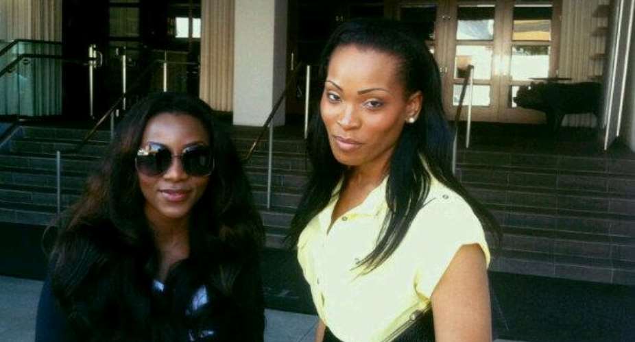 GENEVIEVE NNAJI MEETS WITH MS.ROYALTY TO SPEAK ON MARRIAGE