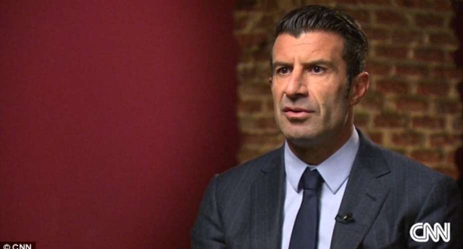 Luis Figo to challenge Sepp Blatter in FIFA presidency race as Portugal legend vows to clean up governing body's image