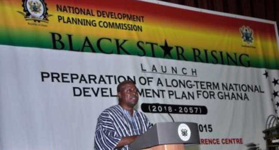 President Mahama wants concise longterm development plan