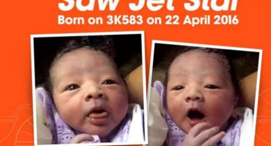 Odd news: Woman gives birth to baby mid-flight; names him after the airline