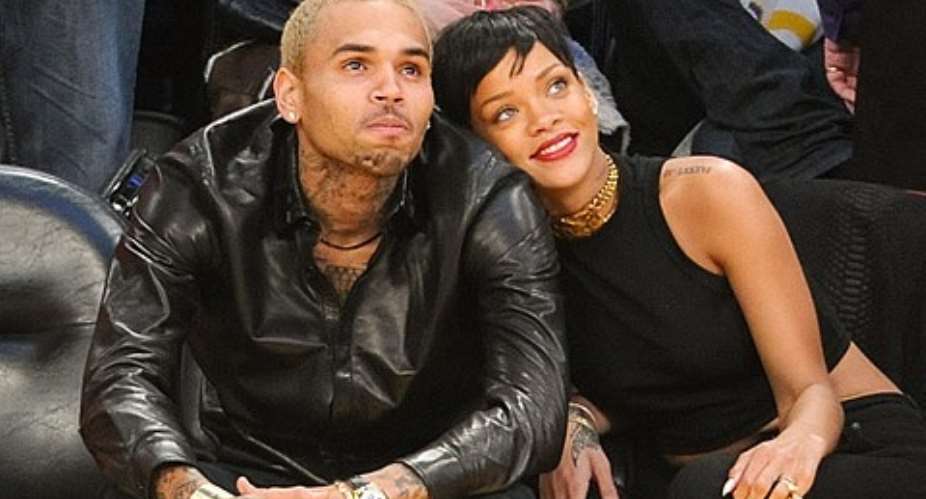 Chris Brown and Rihanna