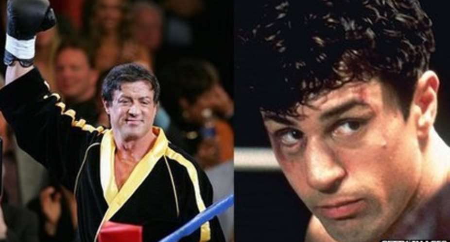 Both stars became household names following roles in boxing movies