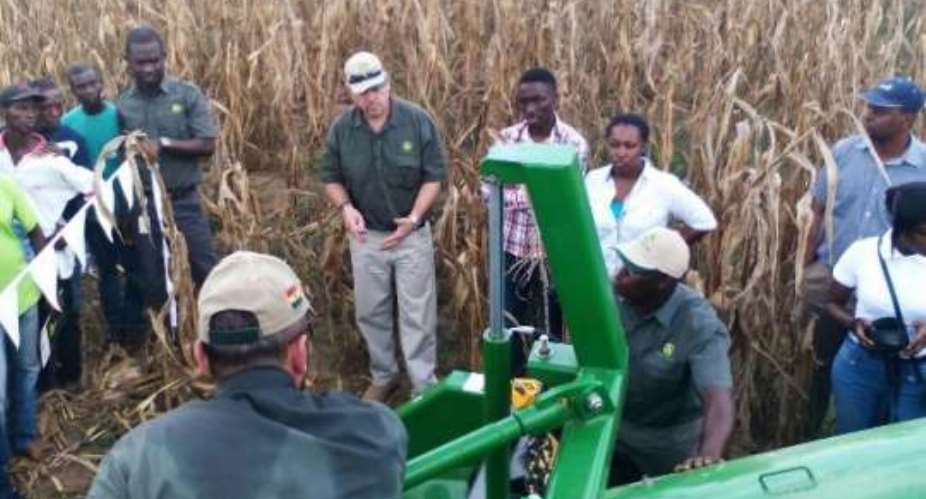 John Deere, Yara Ghana demonstrates successful farm mechanisation