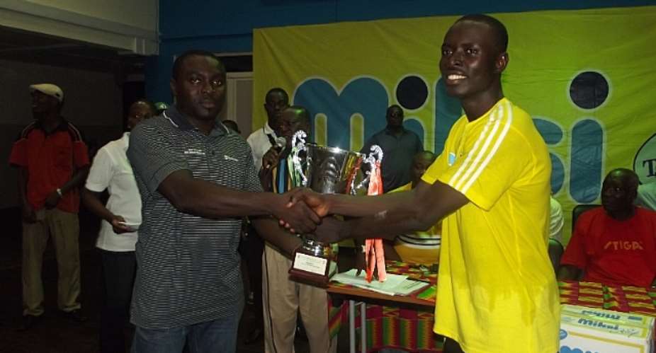 Abrefa wins National Table Tennis Championship