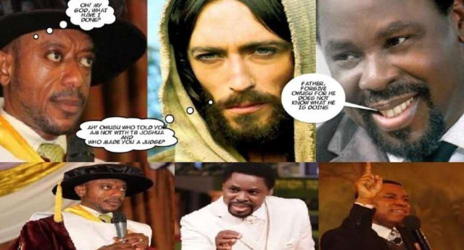 TB Joshua And Chris Oyakilome Labelled By Cultists By Ghanaian Pastor Who Says He Saw A Vision