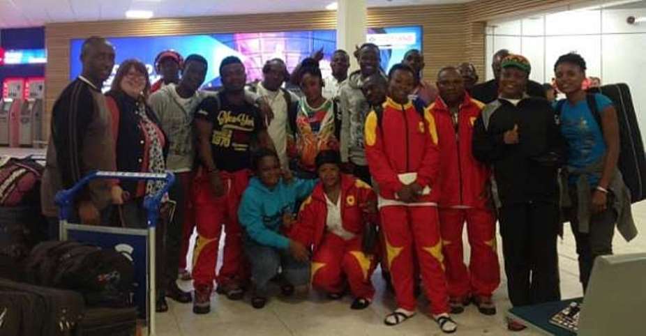 Commonwealth Games: Ghana's athletes land in UK for 3-week pre-camp