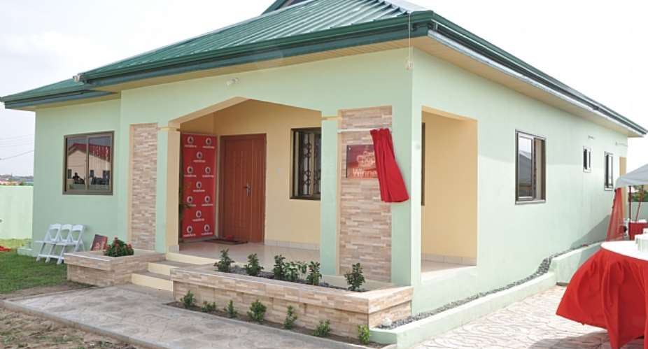 Vodafone Ghana Gives Away 3 Bedroom House In 'Cool Chop' Promotion