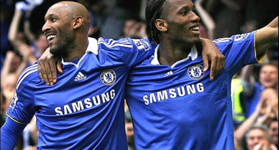 The Dynamic Duo, Anelka and Drogba.