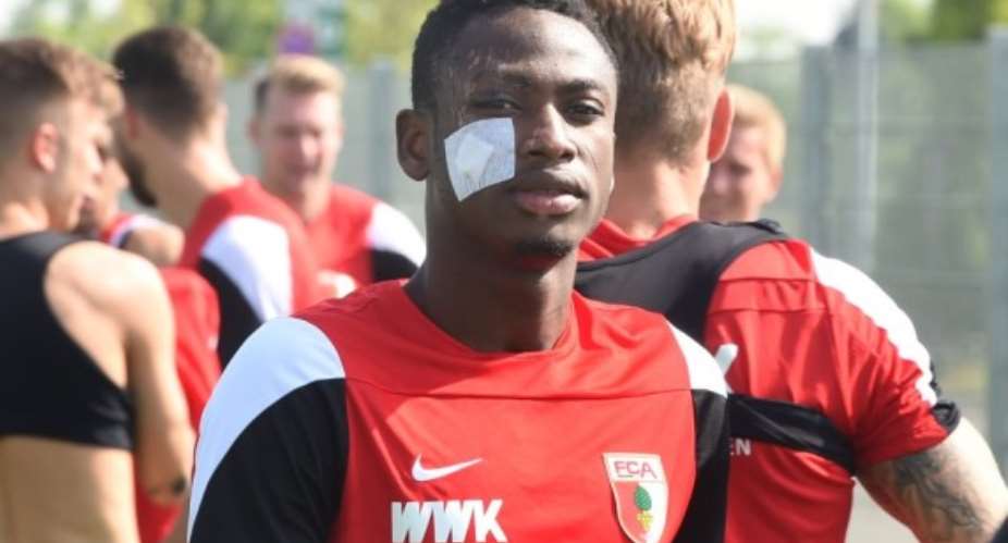 The right side of Baba Rahman8217;s face scarred by motor accident injuries