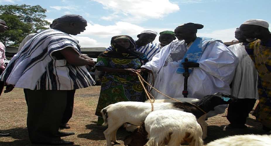 RING Supports 54 Households with Small Ruminants in Tolon District