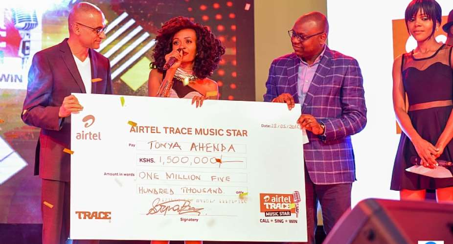 Tonya Ahenda Emerges As Winner Of Airtel Trace Music Star Kenya!