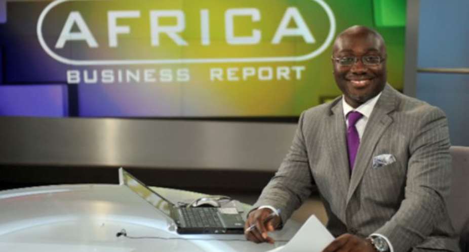 BBC's Komla Dumor, host of the Africa Business Report