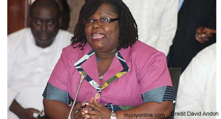 Nana Oye Lithur refused to state her personal views on homosexuality during her vetting by a one-sided parliament.