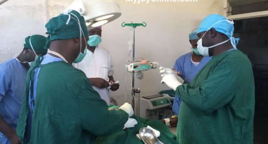 KNUST, UDS medical team perform free corrective surgery for hermaphrodite