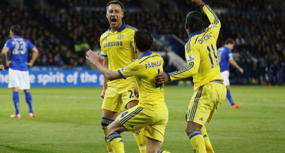 Chelsea on verge of Premier League title after win at Leicester