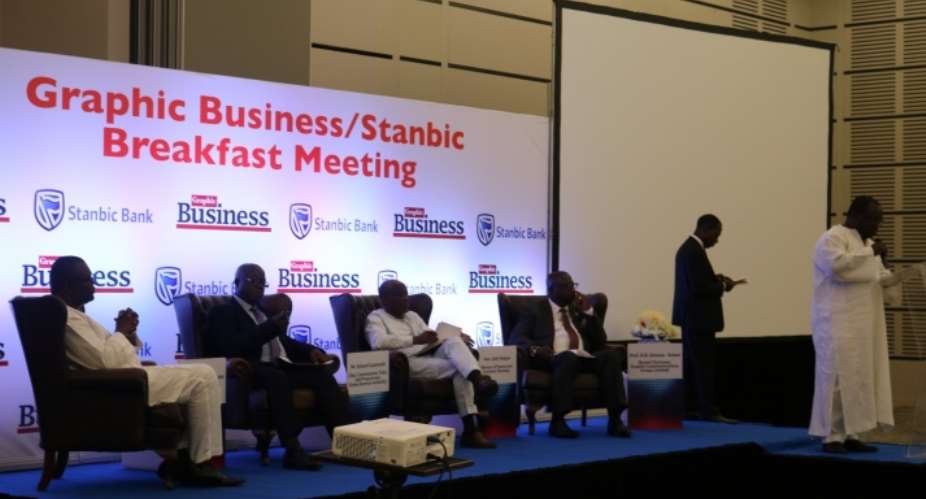 Graphic Business  Stanbic Breakfast meeting on new tax law photos