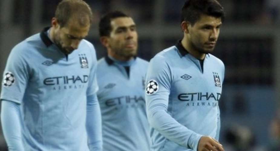 Man City blow away 2-goal lead in CSKA Moscow draw
