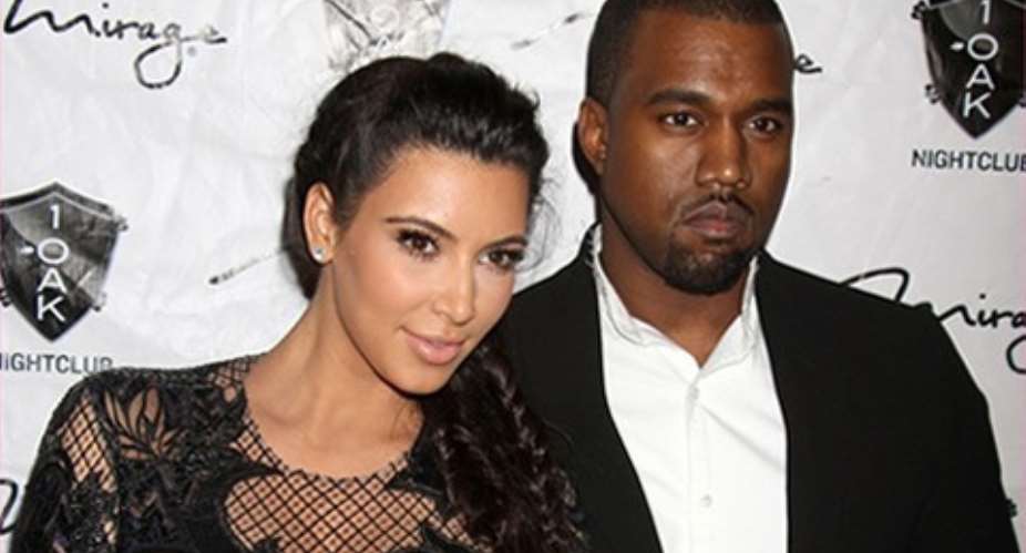 Kim Kardashian and Kanye West