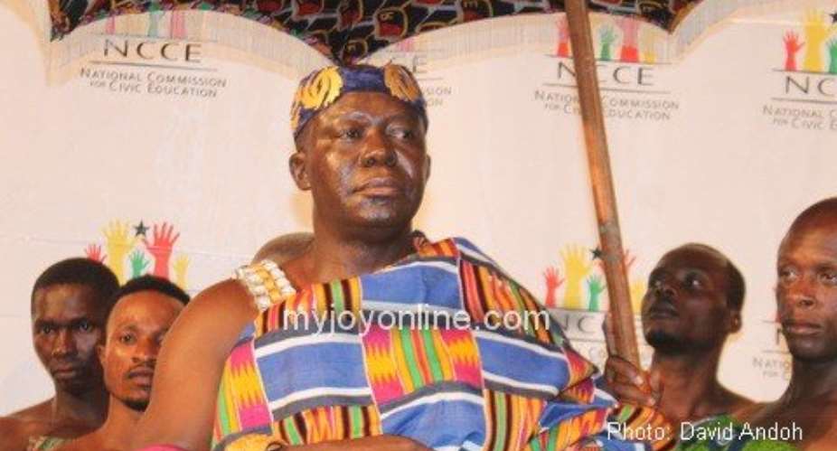 Otumfuo receives rousing welcome at Seychelles Islands