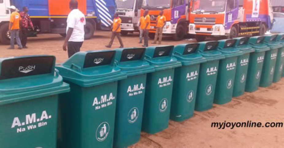Government to distribute 10,000 bins for next week's NSD in Ashanti