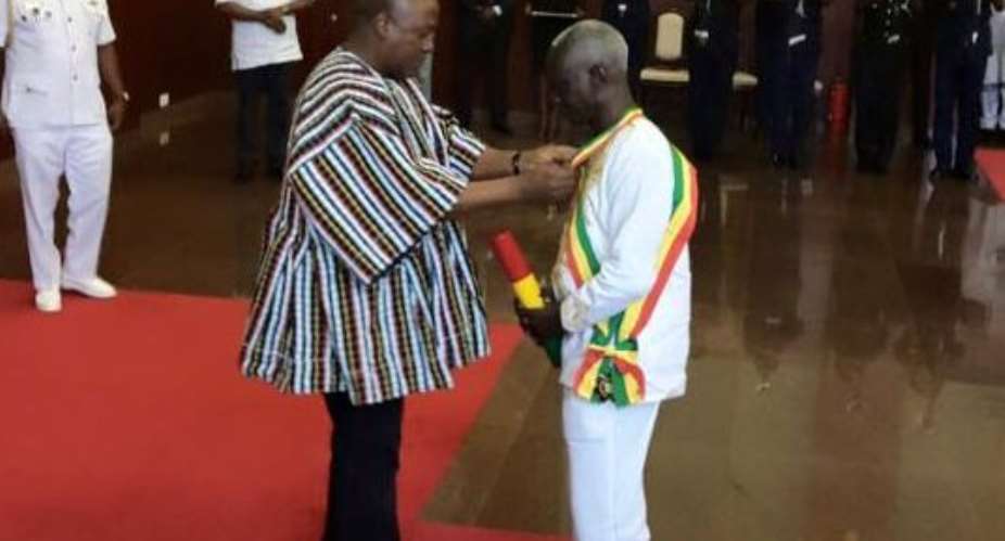 Afari-Gyan honoured with Companion of the Order of the Star of Ghana