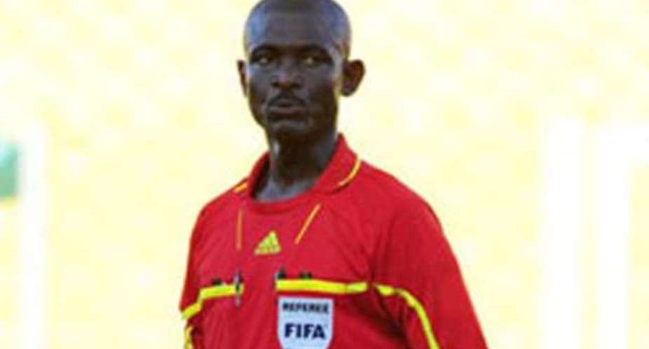 Center man: Referee Joseph Lamptey named for CAF Champions League game
