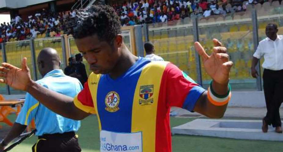 Bragging Right: Hearts defender Robin Gnagne dares Ahmed Toure ahead of Super Clash