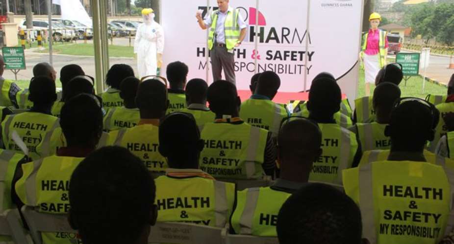 Guinness Ghana celebrates health and safety week