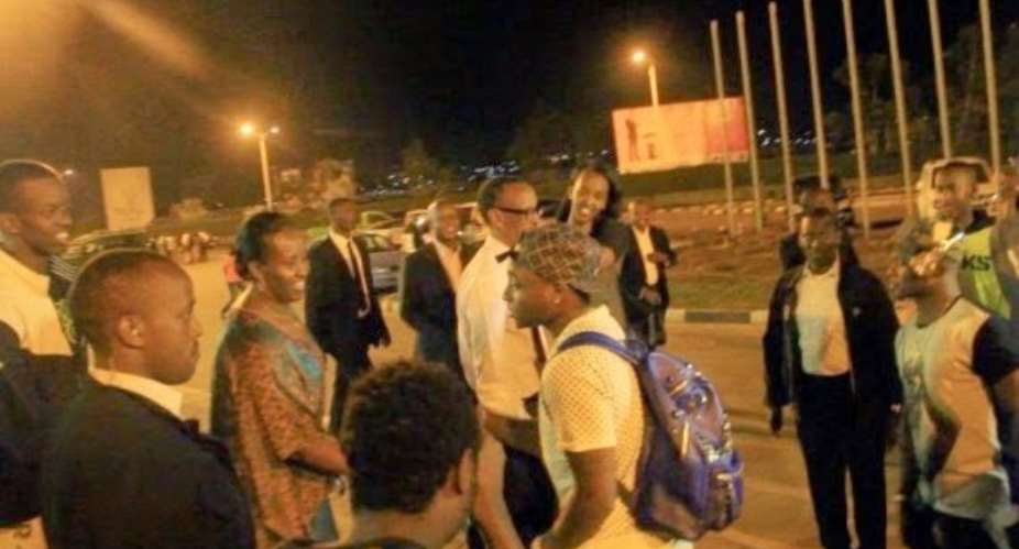 How Davido Got Presidential Welcome In Rwanda