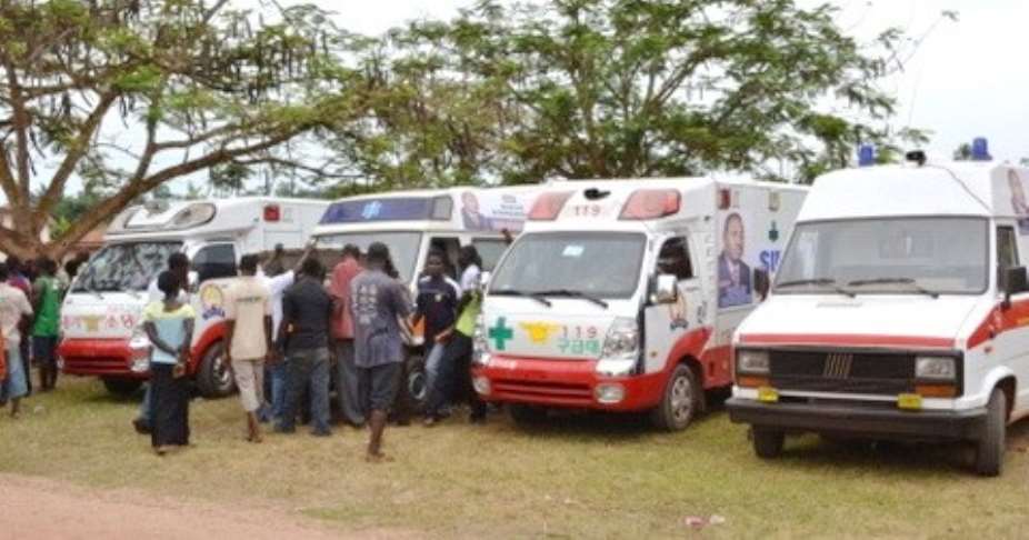 Upper Denkyira West MP donates ambulances to constituents