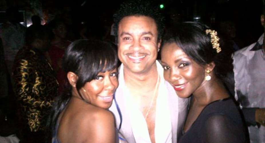 NFC PHOTO OF THE DAY.GENEVIEVE NNAJI SPOTTED WITH SHAGGY