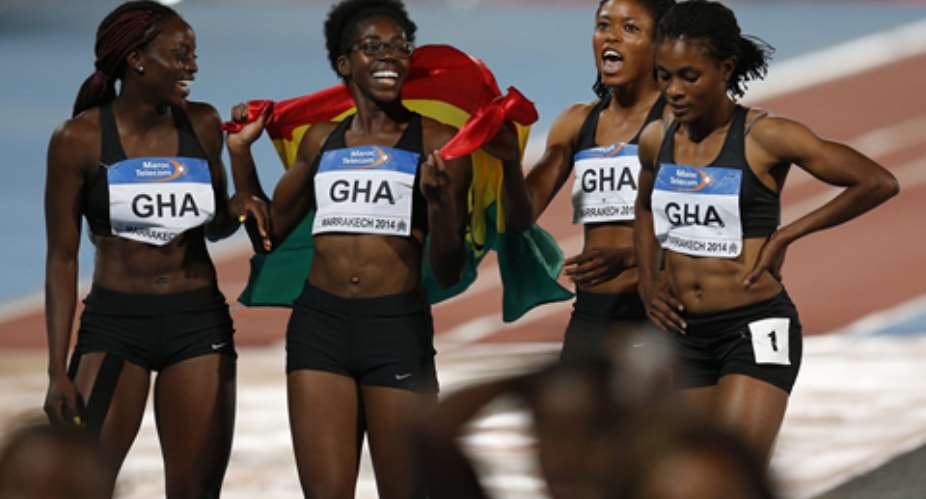 Marrakech 2014: Ghanas women 4x100m relay team claims bronze medal with fastest time in 14yrs