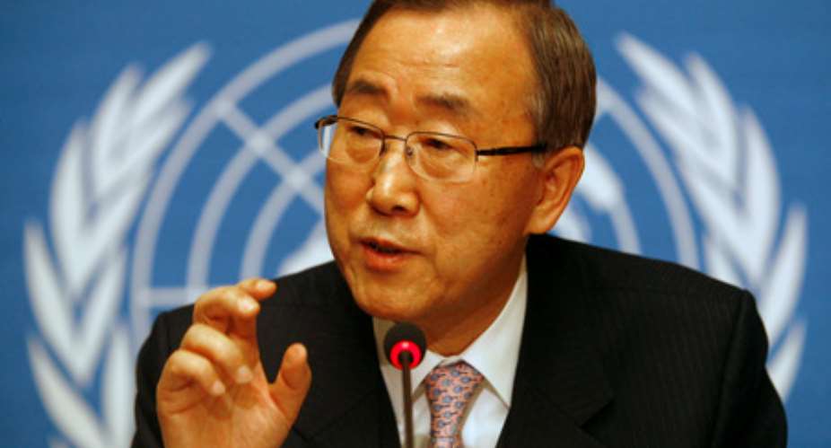 UN Secretary-General, Ban Ki Moon